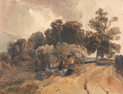 By the Wayside by Peter de Wint